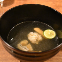 春秋ユラリ 恵比寿 - 松茸とハモのお椀
