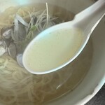 やちべえ - あっさりしたとても美味しいスープです。