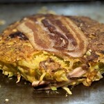 味乃家 - カリカリ豚にふっくら玉子生地 ٩( °ꇴ °)۶━╹̻╹̻｡