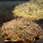 味乃家 本店 - 「豚イカ玉」 今年のラスト1枚や！！