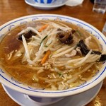 横濱　一品香 - 料理写真:熱々のサンマーメン