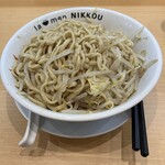 ラーメンにっこう - 天地返し完了