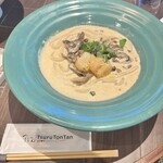 つるとんたん UDON NOODLE Brasserie 渋谷店 - 秋茸のクリームうどん