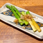 和楽惣 - アスパラ焼き