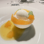 レストランひらまつ 広尾 - 締めにふさわしい爽やかなデザート