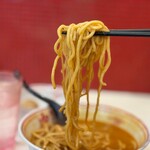 蒙古タンメン中本 - 通常麺(麺が特に美味しい！！)