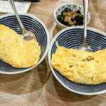 晩杯屋 - 納豆オム