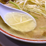 田中そば店 - ねぎそば＠税込1,050円＋味付玉子＠税込150円