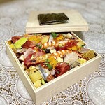 すしやのたい悟 - いただいた海苔に巻いて手巻きスタイルでも最高に合いました！ლ(´ڡ`ლ)