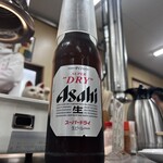 前島食堂 - ビール大 ¥580