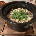 割烹 真 - 松茸の炊き込みご飯