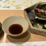 割烹 真 - 蒸し鮑