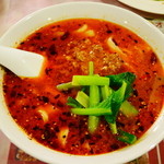 孟の台所 - 元祖しびれる麻辣刀削麺￥７５０