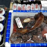 寿司丸忠 - 料理写真:あら煮(598円+税)、海鮮巻ハーフ(848円+税)、鉄火巻2本(1080円+税)