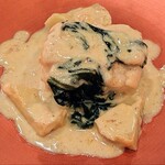 プレスキル - アンコウとアーティチョークのア･ラ･クレームアラクレーム