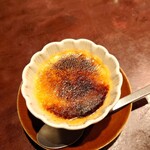 りょうりや 御旅屋 - 和三盆の凍ったプリン