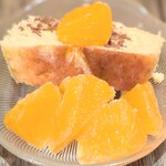 わくわく広場 - シルクスイート入りのパウンドケート焼いたの。一緒には食べずにｗｗｗ紅まどんなちゃん優勝♡存在感高い♬切る時ドキドキしちゃったｗ愛し過ぎる( *♥艸♥)