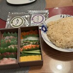 鮨 権左衛門 - 極さんの手巻きセット、コロナの時からお世話になってます。