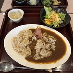 田中屋 - 料理写真:豚しゃぶカレクックの全貌( ・∇・)