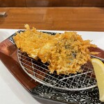 酒肴 新屋敷 - 神鯵フライ