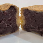 あじまん - 料理写真:あじまん つぶあん（断面）