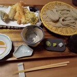 手打蕎麦 こより - 天ざる蕎麦