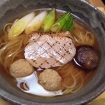 手打蕎麦 こより - 鴨南蛮蕎麦