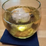 手打蕎麦 こより - 自家製梅酒ソーダ割り