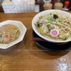 宇都宮タンメン - 濃厚タンメン＋半チャーハン