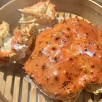 はこだて海鮮料理 かに幸 - 蒸しカニ