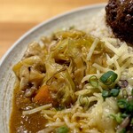 吉田カレー  - キャベツアチャール
