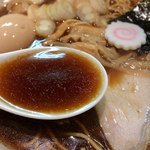 おおぜき中華そば店 - 【限定】黒中華（850円）