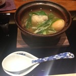 俺のうなぎ - 2014年12月：鰻懐石(\7000+税+サービス料10%)…小鍋