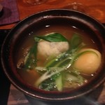 俺のうなぎ - 2014年12月：鰻懐石(\7000+税+サービス料10%)…小鍋