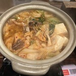 居酒屋 安兵衛 - 豚キムチ鍋