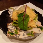 接方来 - 湯葉しそチーズ揚げ