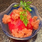 創作居酒家 NoBuSHo - 冷やしトマト 梅肉シャーベット