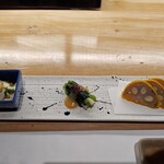 西銀 ぼたん - 郷土料理3点盛