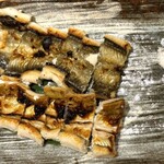 鎌倉野菜 まつだ家 Second Step - 穴子の炙り x 2 も塩と山葵で