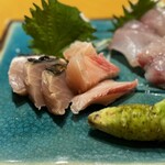 鎌倉野菜 まつだ家 Second Step - イサキは炙りと2パターンで