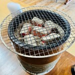 母ちゃんの火鉢カフェ - これが火鉢