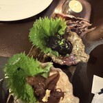 富山×居酒屋 ヨイチャベ - ホタルイカ三種