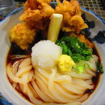たけうちうどん店 - とり天ぶっかけ（冷）　８００円（税込）