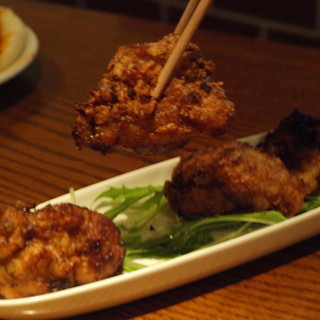Deep-fried young chicken marinated in Gokyo