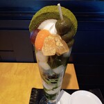 伊藤久右衛門 - 特選よくばり抹茶パフェ（アップ）