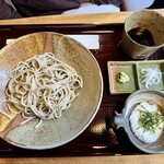 手打そば 蕎道 - とろろそば（1200円）