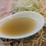 中華そばや 和凡 - スープ