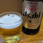 中華そばや 和凡 - スーパードライ復活♪