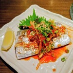 万宝家 - 太刀魚韓国風焼き