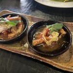 ラ カーサヒデ - パスタに混ぜたりの味変に牛トリッパ